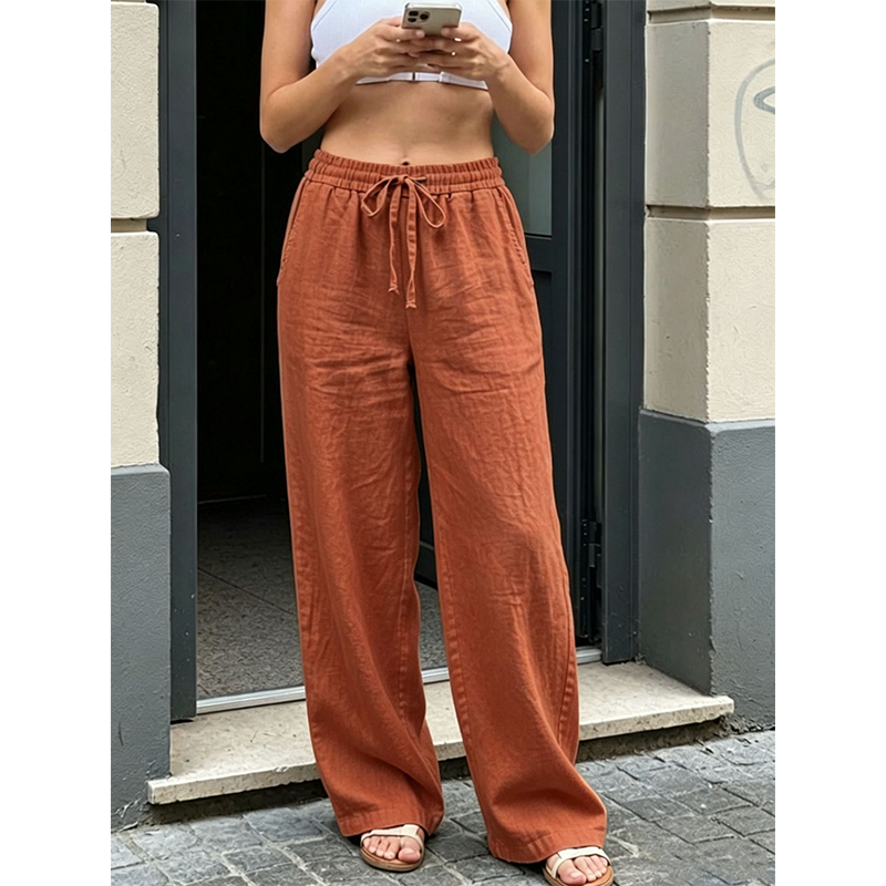 🔥New Arrivals & Best Sellers-Women's Casual Straight-Leg Pants