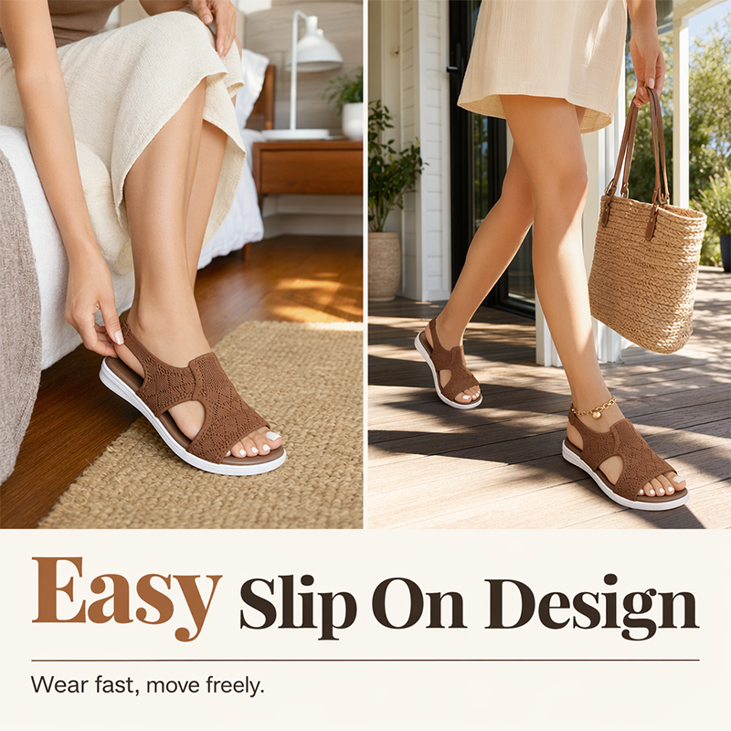 Women's Casual Comfort Peep Toe Sandals