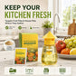 ❄️Summer Freshness 50% Discount!🌿Reusable Fly Trap with Attractant – Insecticide-Free Fruit Fly Catcher for Kitchen, Patio & Garden
