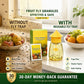 ❄️Summer Freshness 50% Discount!🌿Reusable Fly Trap with Attractant – Insecticide-Free Fruit Fly Catcher for Kitchen, Patio & Garden