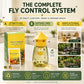❄️Summer Freshness 50% Discount!🌿Reusable Fly Trap with Attractant – Insecticide-Free Fruit Fly Catcher for Kitchen, Patio & Garden