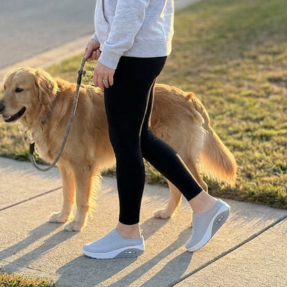 ⌛Limited-Time Offer-Women's Breathable Mesh Platform Slippers