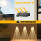 Solar Outdoor Wall Light – 3 Color & Rainbow