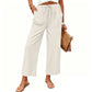 Women's Casual Wide-Leg Drawstring Pants