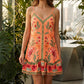 ⌛Limited-Time Offer-Women's Floral Print Sleeveless Slip Dress