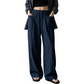 Women's High-Waisted Wide-Leg Drawstring Pants