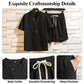 🔥50% OFF NOW🌬️ Men's Breathable Summer Lounge Set‑Soft Short‑Sleeve Top & Shorts Outfit for Daily Relaxation