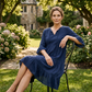 Women's Summer Tiered Tassel A-Line Dress