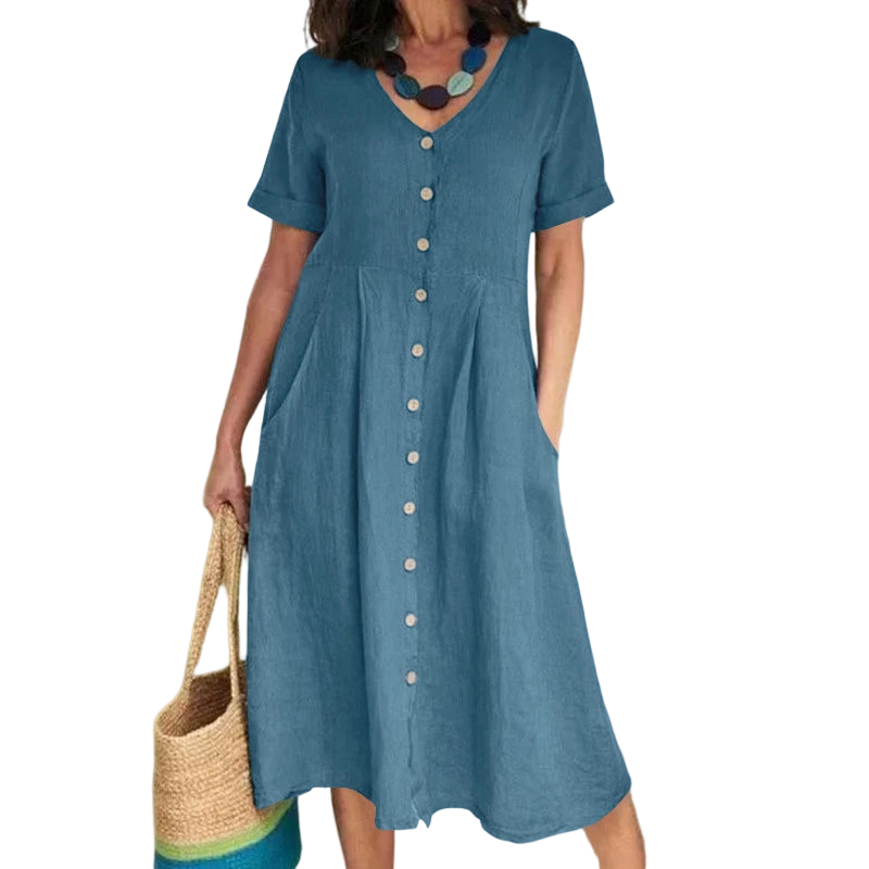 🎉 LIMITED TIME 50% OFF! 💕Flowy Summer Midi Dress