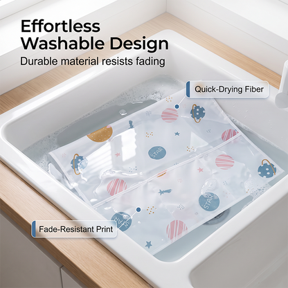 🧊 BUY 1 GET 1 FREE! 🛡️ Refrigerator Top Dust Cover – Dust-proof, wipe-clean & universal fit – Keeps your fridge top spotless & protected ✨