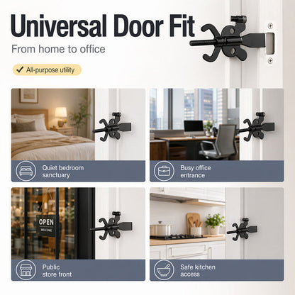 Portable Stainless Steel Travel Door Stopper