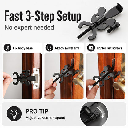Portable Stainless Steel Travel Door Stopper
