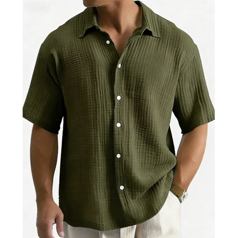New Arrival✨🌿 Lightweight Cotton Summer Shirt