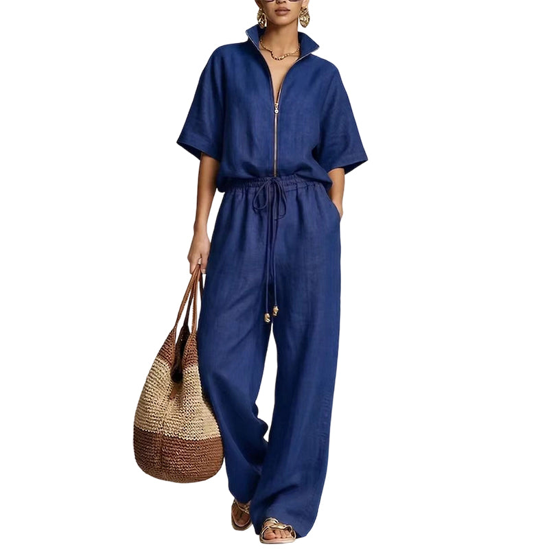 Women's Casual Top and Pants Set