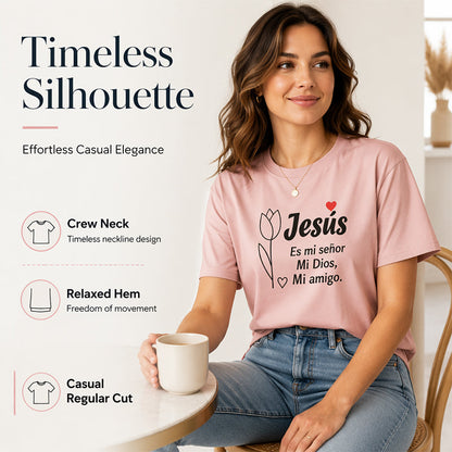 🎉 LIMITED TIME 50% OFF! 👕 Faith Letter Print Tee – Soft Daily Inspiration ✨