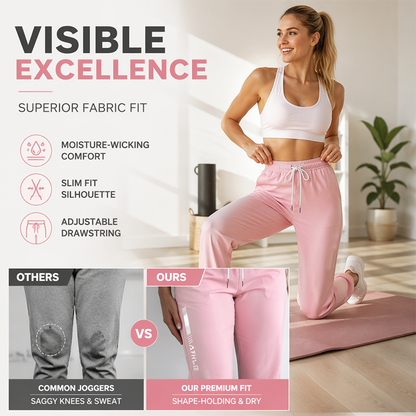 Women's Slim Fit Joggers 👖 Sleek, Stretchy & Ready to Move – Your Go-To for Laid-Back Days ✨