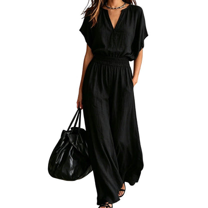 ⌛Limited-Time Offer-Women Casual Cotton Linen Loungewear Set