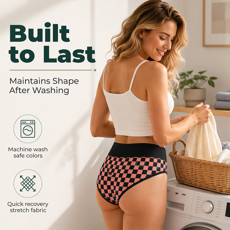 Women's Soft High Waisted Stretch Panties