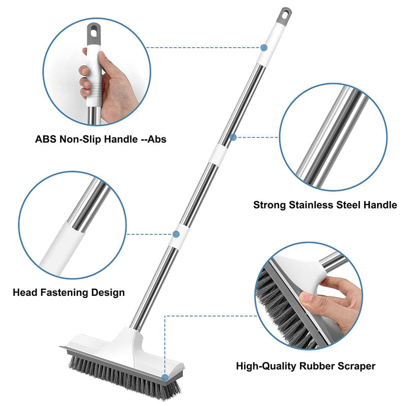 Bathroom Squeegee & Floor Brush Tool