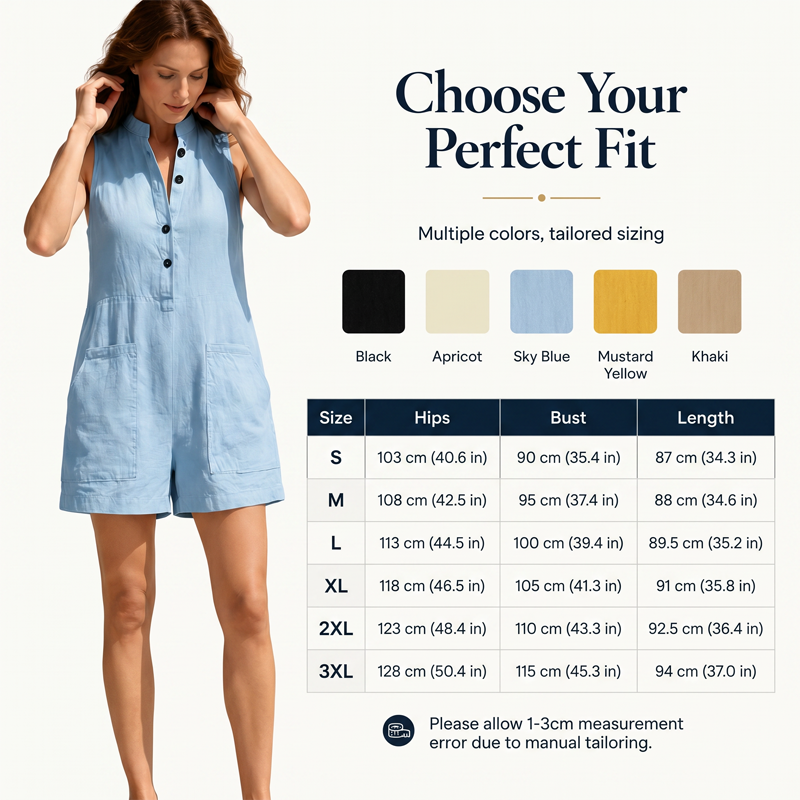 Women's Summer Stand Collar Romper