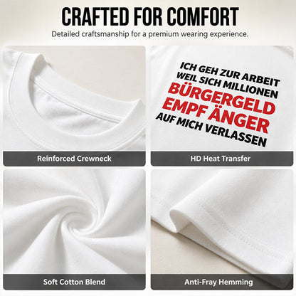 📢📢50% OFF !! ⏰Men's Casual Crewneck Funny Slogan Top