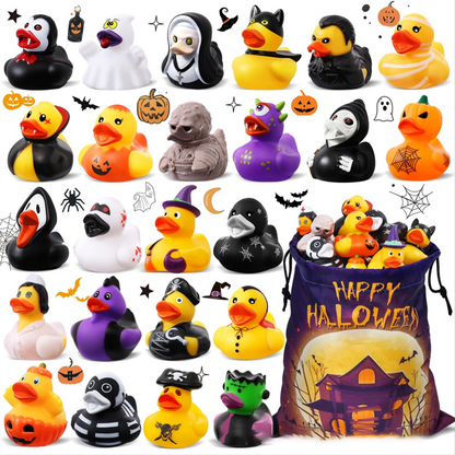 🎉 2026 Sale — Over 24,600 Sold!💞 Halloween Duck Bath Toy for Kids – Playful 🦆