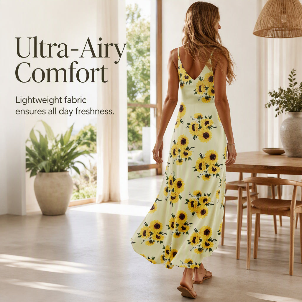 ⏰Special offer on new products today only-Flowy Vacation Maxi Dress