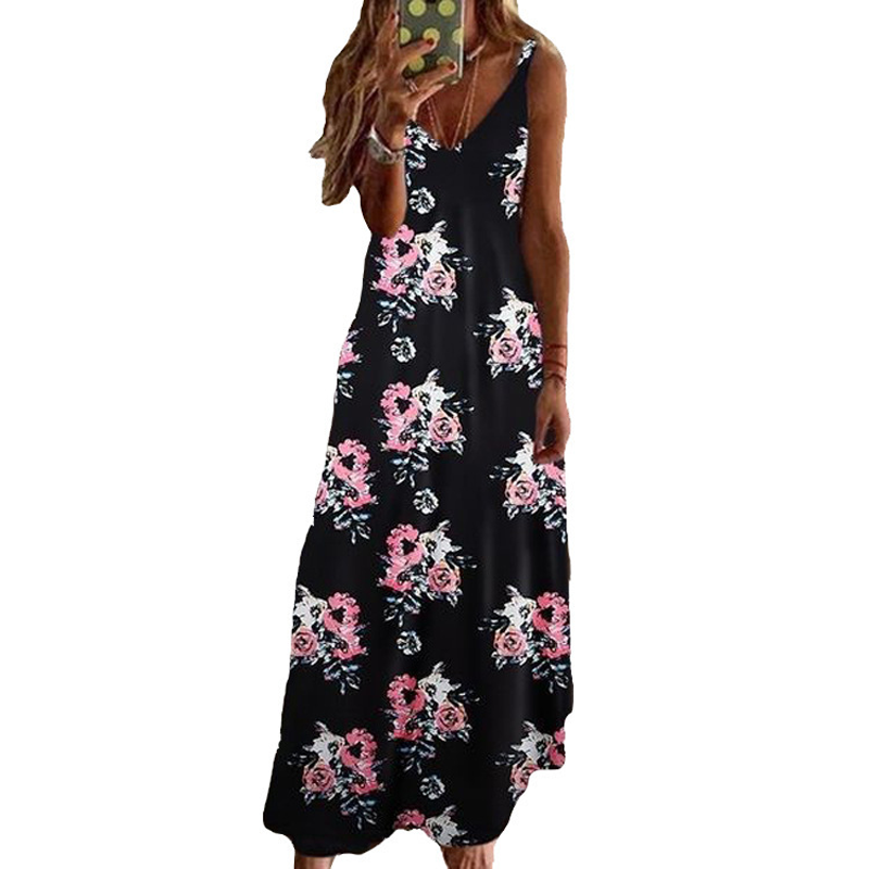 ⏰Special offer on new products today only-Flowy Vacation Maxi Dress