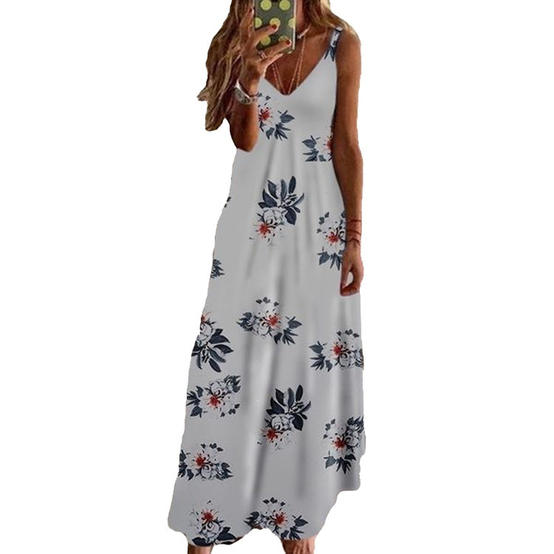 ⏰Special offer on new products today only-Flowy Vacation Maxi Dress