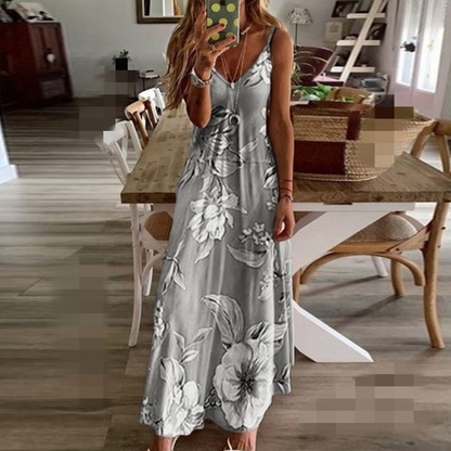 ⏰Special offer on new products today only-Flowy Vacation Maxi Dress