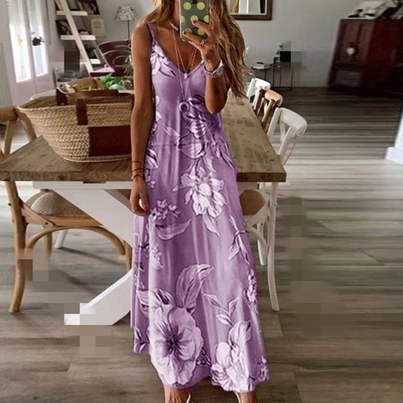 ⏰Special offer on new products today only-Flowy Vacation Maxi Dress