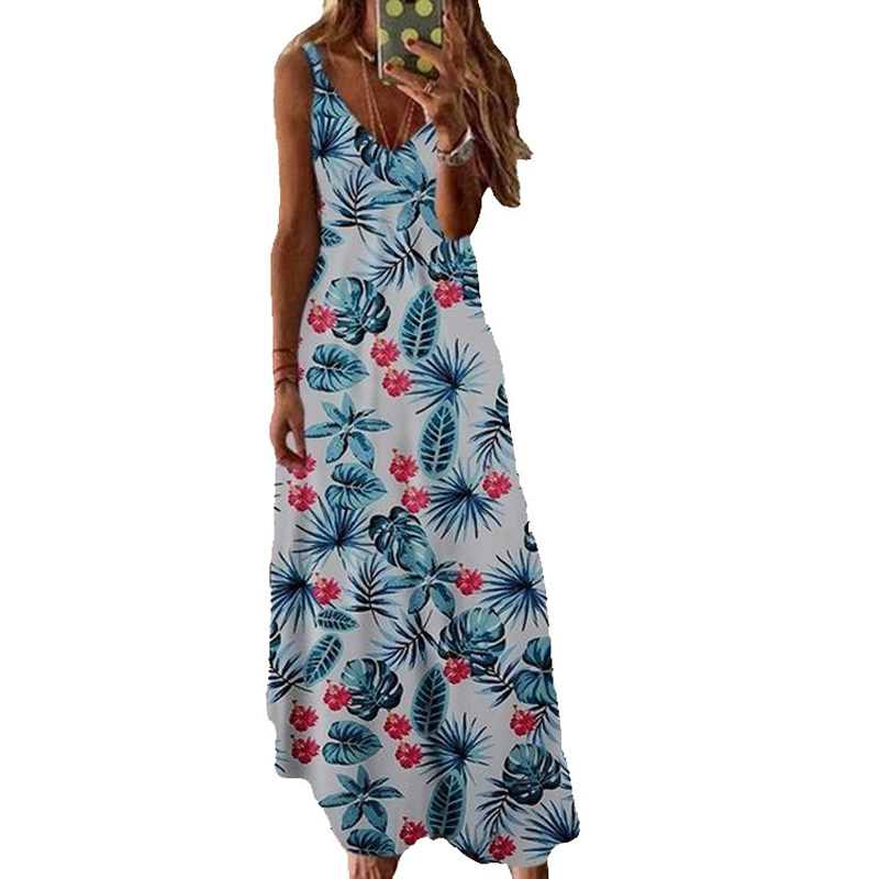 ⏰Special offer on new products today only-Flowy Vacation Maxi Dress