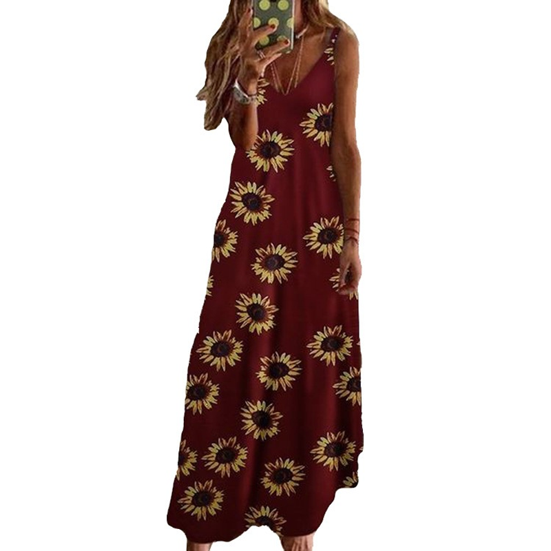 ⏰Special offer on new products today only-Flowy Vacation Maxi Dress