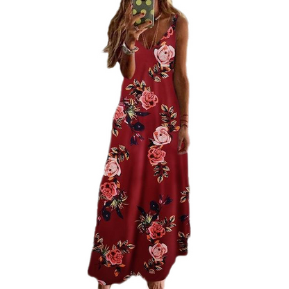 ⏰Special offer on new products today only-Flowy Vacation Maxi Dress