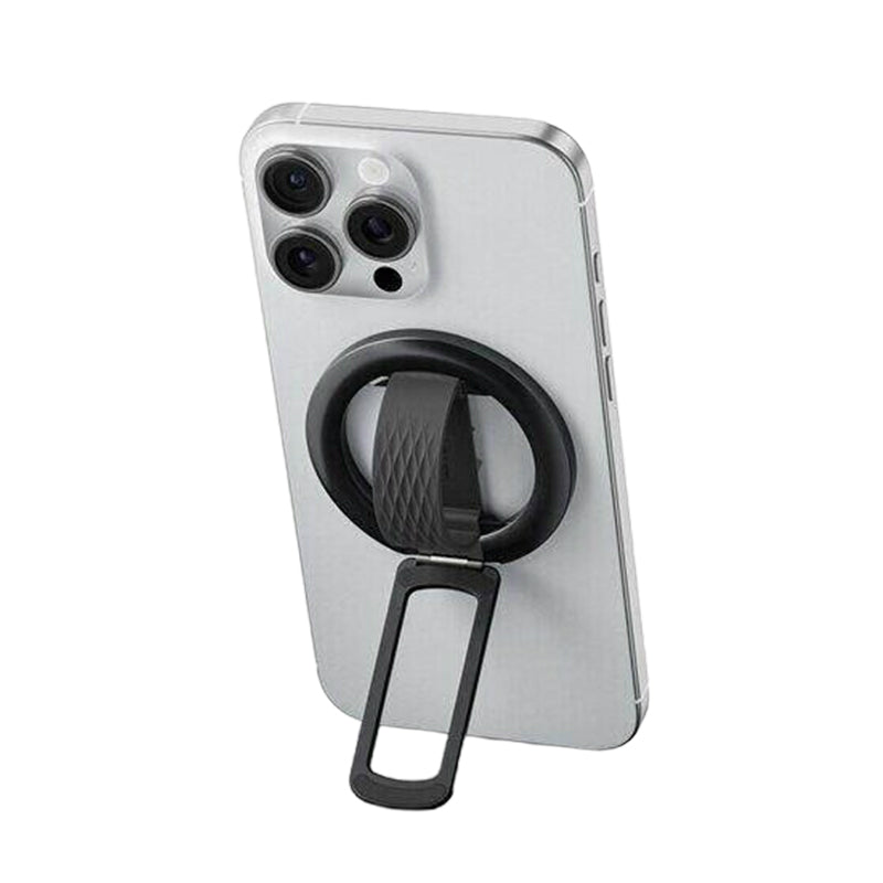 Magnetic Phone Ring Holder with Finger Strap
