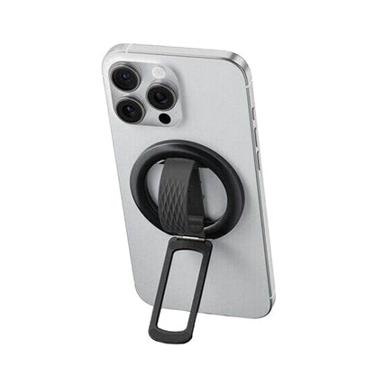 Magnetic Phone Ring Holder with Finger Strap