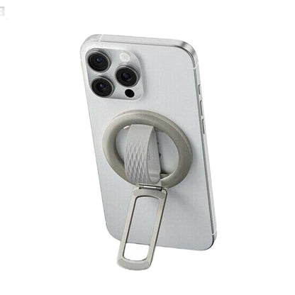 Magnetic Phone Ring Holder with Finger Strap