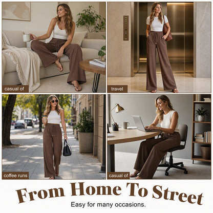 Women’s Flattering Wide-Leg Pants