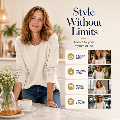 ✨🛍️Fresh Drop - Relaxed Fit Linen Top – Breezy Comfort & Classic Style for Casual Days 🍃