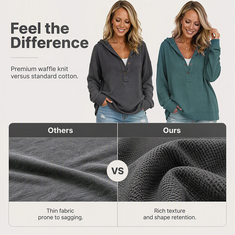 ✨Last Day Sale 50% OFF🔥 Women's Long Sleeve Casual Hoodie Top 👕
