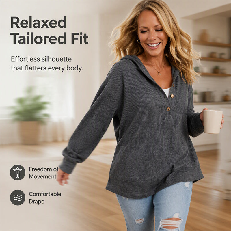 ✨Last Day Sale 50% OFF🔥 Women's Long Sleeve Casual Hoodie Top 👕