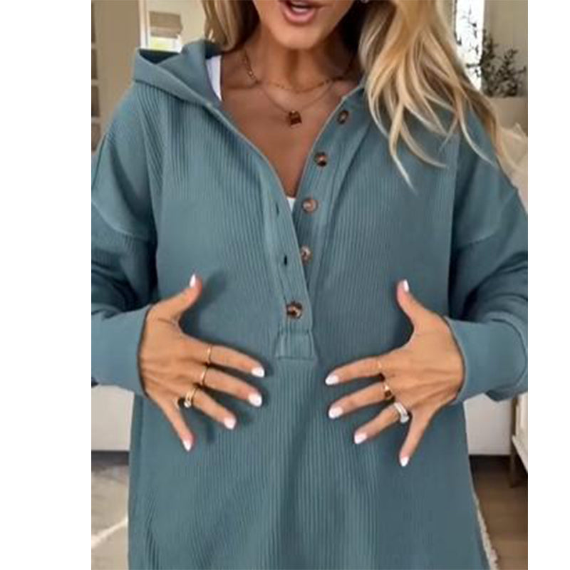 ✨Last Day Sale 50% OFF🔥 Women's Long Sleeve Casual Hoodie Top 👕