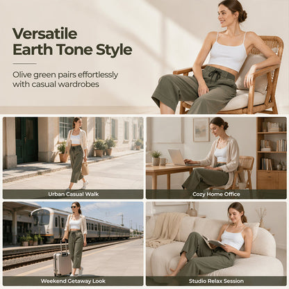 Women's Casual Denim Capri Pants