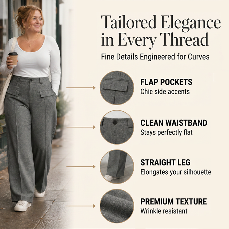 ✨Women's High-Waisted Suit Pants – Elegant Fit & Effortless Smart Style 🤍