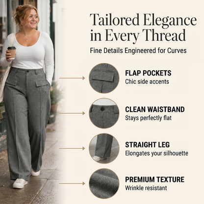 ✨Women's High-Waisted Suit Pants – Elegant Fit & Effortless Smart Style 🤍