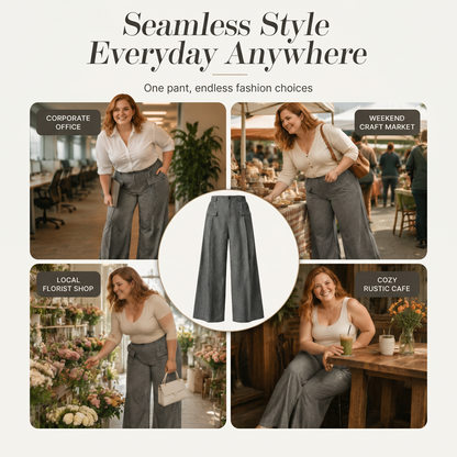 ✨Women's High-Waisted Suit Pants – Elegant Fit & Effortless Smart Style 🤍