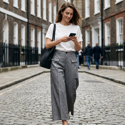 ✨Women's High-Waisted Suit Pants – Elegant Fit & Effortless Smart Style 🤍
