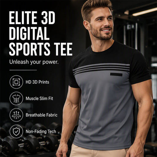 ⌛Limited-Time Offer-Men's Casual Printed Short Sleeve Crewneck T-Shirt