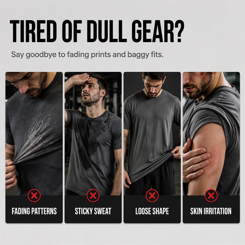 ⌛Limited-Time Offer-Men's Casual Printed Short Sleeve Crewneck T-Shirt
