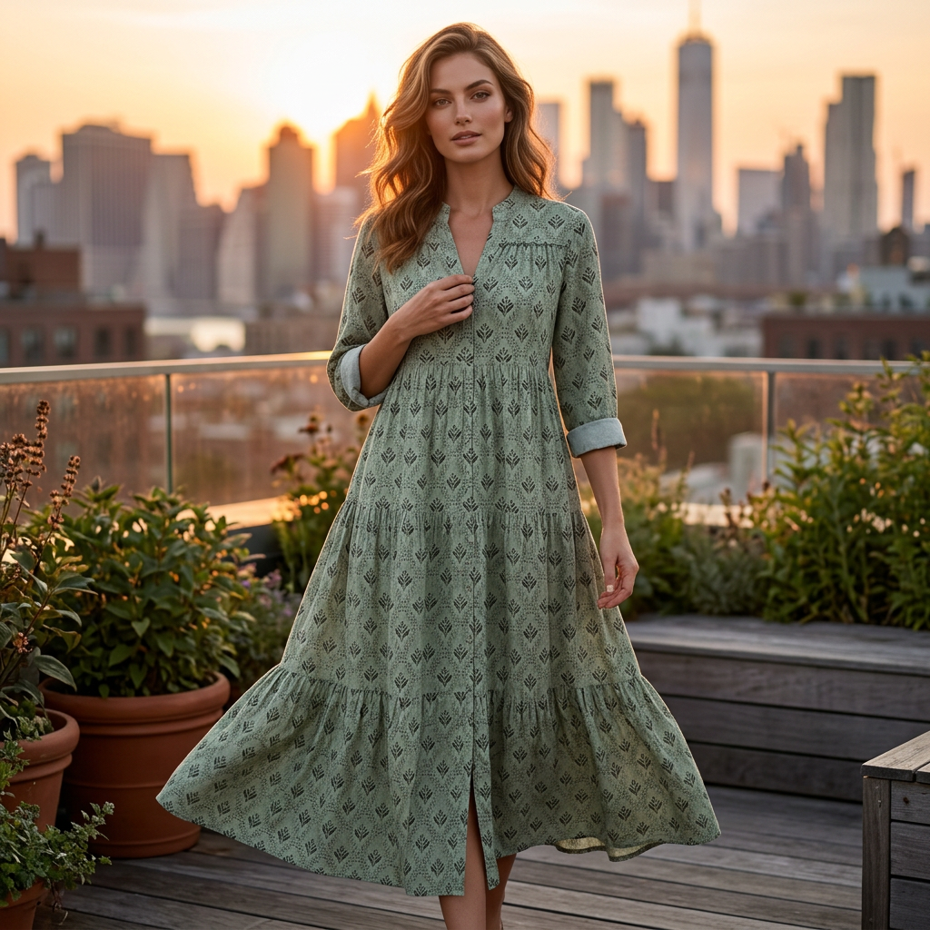 Women's Summer Floral Dress